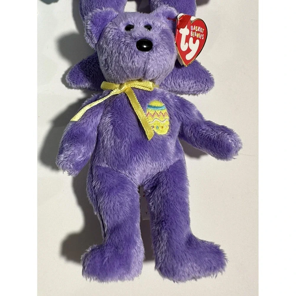 TY Beanie Babies Bears Lot Of 4 Eggs II Eggs III Candies Eggs III Small‎